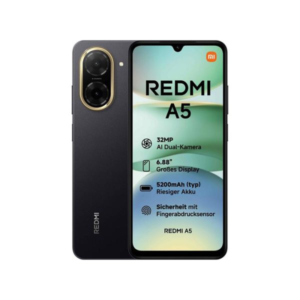 گوشی موبایل شیائومی مدل Redmi A5 4G ظرفیت 128 گیگابایت رم 4 گیگابایت